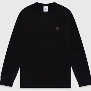 OVO Men’s Black Long Sleeve Crewneck Sweatshirt - Size Medium, Made in Canada